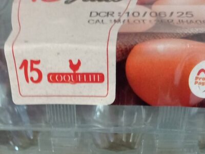Oeufs Coquélite x15