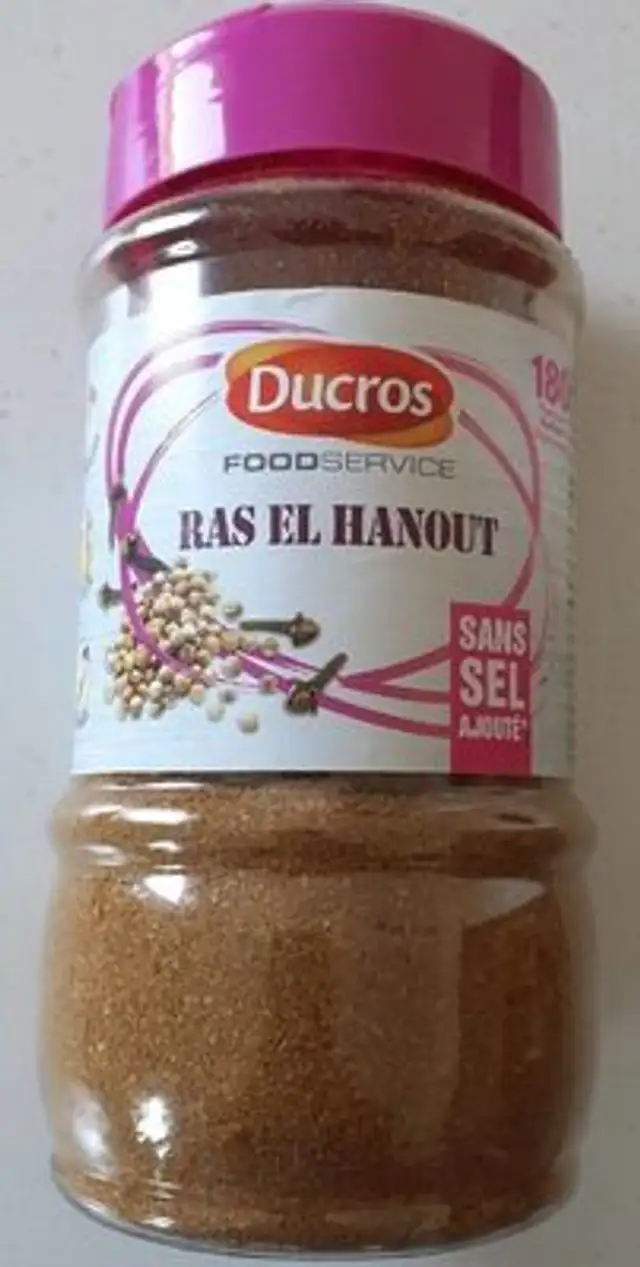 215G Raz El Hanout Ducros front packaging