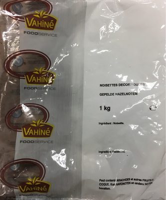 Noisettes decortiquees