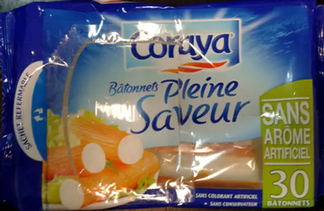 Bâtonnets Pleine Saveur (30 bâtonnets) front packaging