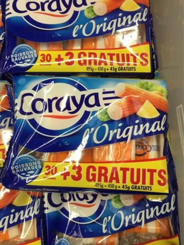 Coraya bâtonnets saveur front packaging