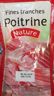 Fines tranches pointine nature