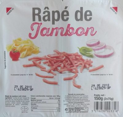 Râpé de jambon