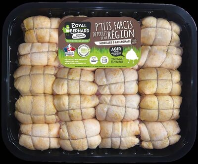 20 P'tits farcis de poulet morilles-armagnac