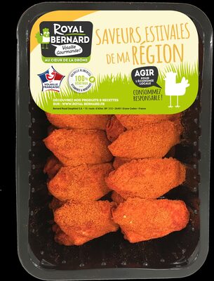 12 Ailes de poulet assaisonné à la Mexicaine