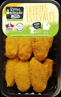 6 Ailes de poulet assaisonné Colombo