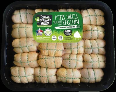 20 P'tits farcis de poulet aux légumes