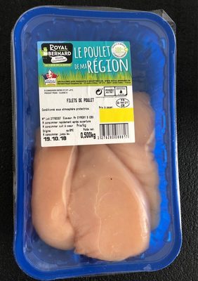 Filets de poulet Le Poulet de ma Région