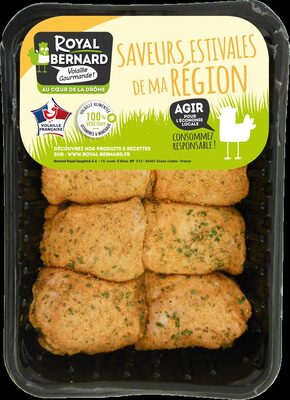 8 Hauts de cuisse de poulet assaisonné à la Provençale