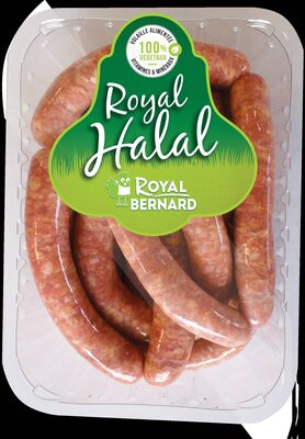 Saucisses nature en chapelet 100% volaille Halal