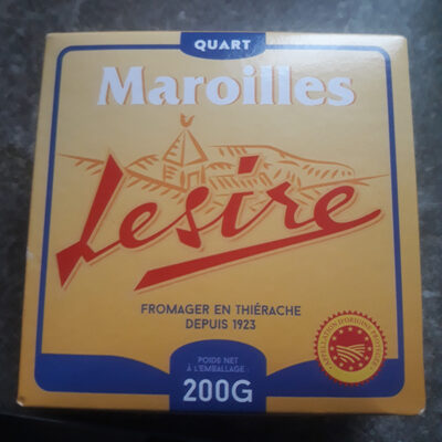 Lesire Quart Maroilles front packaging