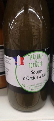 Soupe d'orties à l'ail