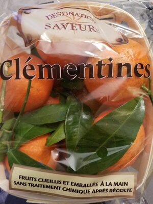 Clémentines front packaging