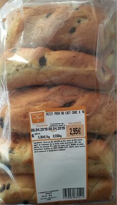 Petit pain au lait choc x 10