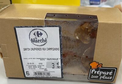 Gratin dauphinois aux champignons