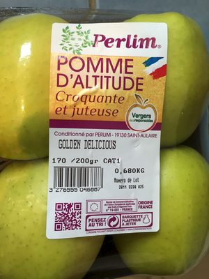 Golden delicious rose front packaging