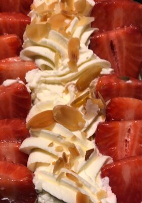 GAUFFRE FRAISE CHANTILLY