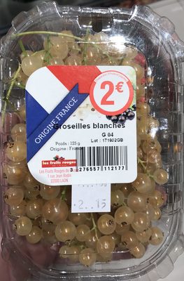 Groseilles blanches