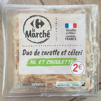 Duo carotte et céleri AIL ET CIBOULETTE