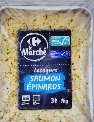 Lasagnes saumon épinard