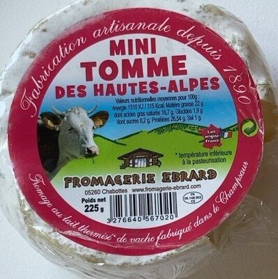 Mini tomme des hautes alpes