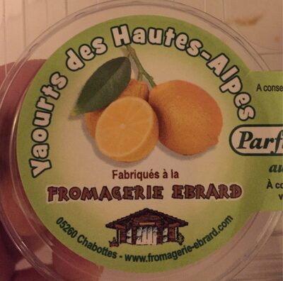 Yaourt des Hautes-Alpes au citron