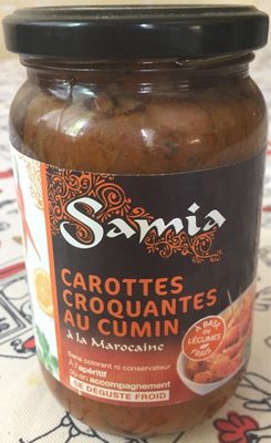 Carottes croquantes au cumin front packaging