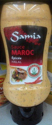Sauce Maroc épicée front packaging