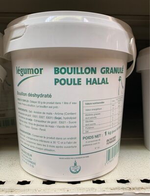 Legumor Granule Bouillon Granule De Poule Halal 1Kg