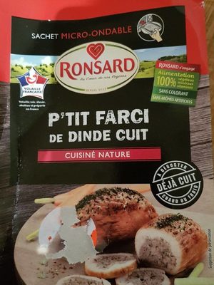 P'tit farci de dinde cuit