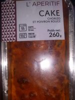 Cake chorizo/poivron rouge