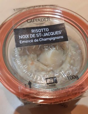 Risotto noix de st Jacques