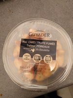 Mini cakes à la truite fumée et poireaux