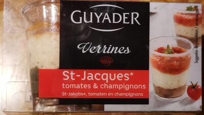 Verrines Saint Jacques front packaging