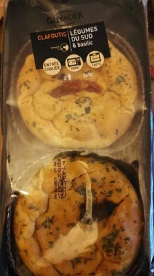 Clafoutis légumes du sud & basilic