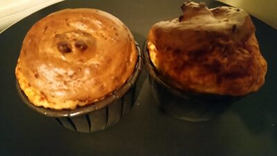 Soufflés à l'emmental