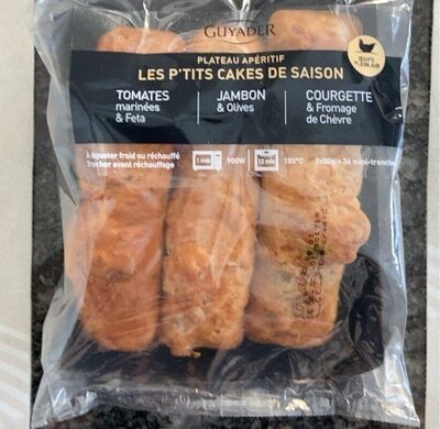 P’tits cakes de saison front packaging