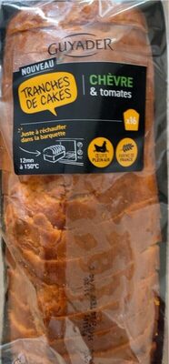 Cake chèvre et tomates