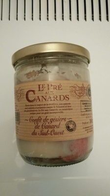 Confit de gésiers de canard du sud-ouest