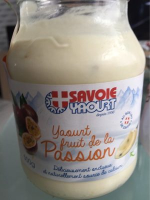 Yaourt fruit de la passib front packaging