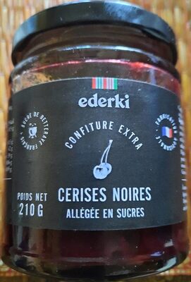 Confiture extra cerises noires