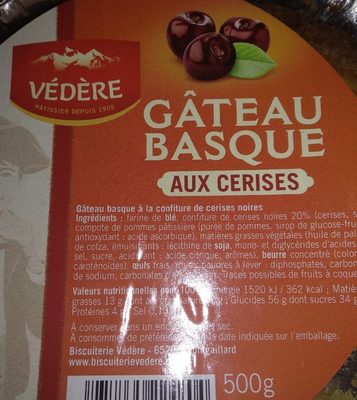 Gâteau basque