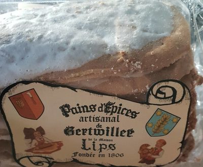 Langues de pain d'épices de Gertwiller