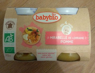 Mirabelle de Lorraine Pomme front packaging