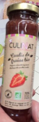 Coulis de fraise bio
