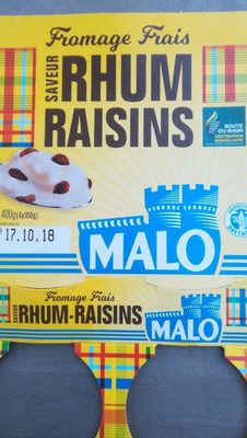 Fromage Frais saveur Rhum Raisins