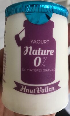 Yaourt nature 0%
