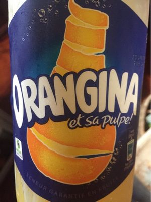 Orangina front packaging