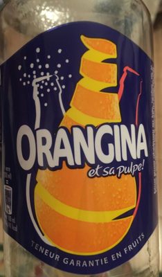 Orangina front packaging
