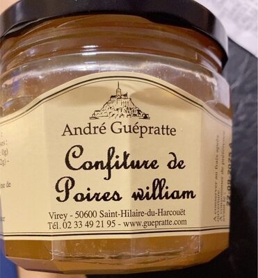 Confiture de poires william